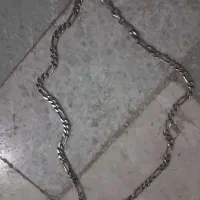 زنجیر گردنبند مردانه نقره 925