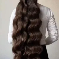 موهای بلند خام و رنگی