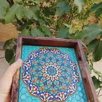 سینی چوب و سرامیک