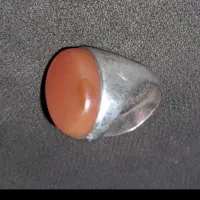 انگشتر نقره،عقیق یمانی،عتیقه ،قدمت بالای ۱۷۰سال|کلکسیون اشیاء عتیقه|رشت, چله خانه|دیوار