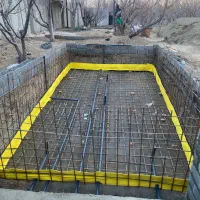 اجرای ارماتوربندی استخر های بتنی و فنداسیون و سقف