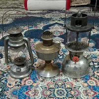 چراغ توری لمپا و مقداری وسایل