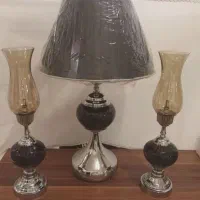 کادویی آباژور رومیزی کنار‌سالنی شمعدان، شمعدون|چراغ خواب و آباژور|مشهد, کوثر|دیوار