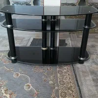 میز تلویزیون شیشه