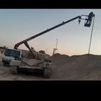 جرثقیل ۳تن و۲تن کفی دکلدار شبانه روزی