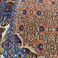 فرشید دست باف کناره پنج گل|فرش|اردبیل, |دیوار