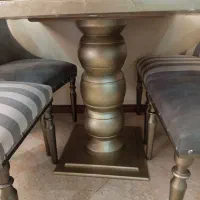 مبل ۹ نفر چستر غذا خوری ۴ نفر|مبلمان خانگی و میز عسلی|رباطکریم, رباطکریم|دیوار