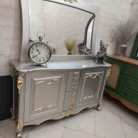 آینه و کنسول نقره مرسده