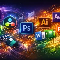 آموزش پریمیر فتوشاپ افترافکت داوینچی ریزالو