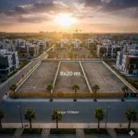 فروش زمین ۱۶۰ متر بر ۸ ۳۲۰ متر بر ۱۶ شمالی/ جنوبی