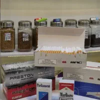 جا سیگاری فلزی درب فنری