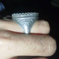 انگشتر نقره فیروزه شجر انکبوتی