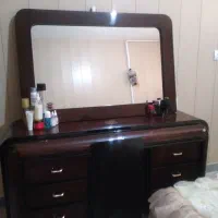 سرویس خواب کامل .چوب اصل .مدل روس|تخت و سرویس خواب|نهاوند, |دیوار