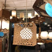لوستر کنفی تک شعله