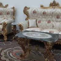 مبل ۹ نفره با عسلی  در حد نو|مبلمان خانگی و میز عسلی|مشگین شهر, |دیوار