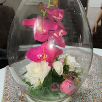 گل  با گلدان|گل مصنوعی|زاهدان, |دیوار