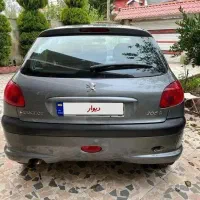 پژو ۲۰۶ اتوماتیک|خودرو سواری و وانت|رشت, رشتیان|دیوار