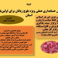 آموزش حسابداری عملی ویژه بلوچ زبانان (اختصاصی)|خدمات آموزشی|زاهدان, |دیوار