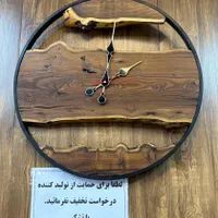ساعت دیواری چوبی. ساعت روستیک|ساعت دیواری و تزئینی|تهران, آشتیانی|دیوار