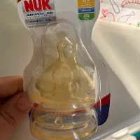 سرشیشه ارتودنسی 6+ ماه NUK اصل آلمان نو و پلمپ