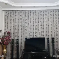 پرده با رویه ساتن