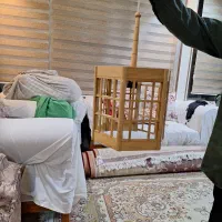 لوستر چوبی و فانوسی دو میلیون هزار تومان|لوستر و چراغ آویز|تهران, شیخ هادی|دیوار