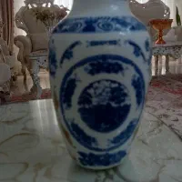 گلدان آبی عتیقه