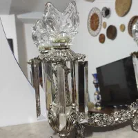 آینه و شمعدان نو|صنایع دستی و سایر لوازم تزئینی|رشت, پل تالشان|دیوار