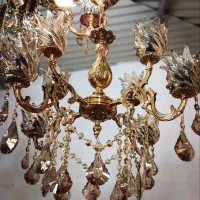 لوستر برنزی فروش و طرح  تعویض با لوازم برنزی