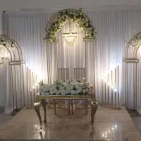 تشریفات مدرن جایگاه و سفره عقد