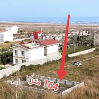 فروش زمین ساحلی چسب شهرک برند 166متر