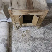 صندوق چوبی بسیار قدیمی بزرگ دوره اوایل قاجار