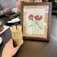 تابلو نقاشی گل