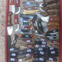 چاقو زنجان پرشی دکمه ای دنده ای