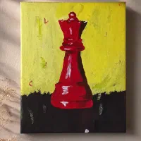 نقاشی مهره شطرنج