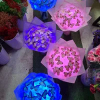 دسته گل پروانه،دسته گل چراغ دار