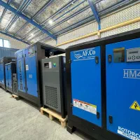 سندبلاست پمپ باد مخزن هوا کمپرسور اسکرو بوستر