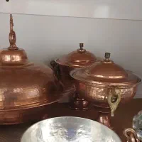 ظروف مسی درحد نو