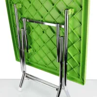 میز پلاستیکی پایه فلزی تاشو کد ۹۰۰۰|میز و صندلی غذاخوری|خرمشهر, |دیوار