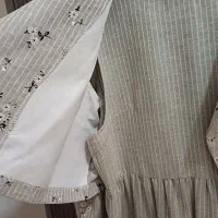 پیراهن بلند دو تیکه استین دانتل|لباس|فریدون‌کنار, |دیوار