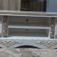 میز تلویزیون چوبی دست ساز