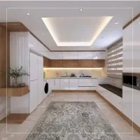 تولید انواع مصنوعات چوبی (کابینت کمددیواری)اقساطی