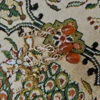 انگشتر طلا روس و نیم ست عقیق طلاروس|جواهرات|اردبیل, |دیوار