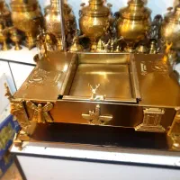 f89hed منقل برنجی ذغالی زغالی سماوری مسیxtiol