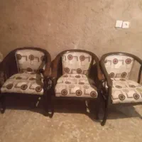 مبل قدیمی در حدود چوب راش ۷نفره