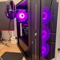 سیستم گیمینگ با مانیتور و تجهیزات|رایانه رومیزی|کرج, کیانمهر|دیوار