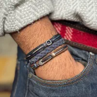 دستبند چرم دستساز صنایع دستی|بدلیجات|تهران, نیاوران|دیوار