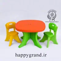 میز ، صندلی و نیمکت وانیا کوچک و بزرگ هپی گرند