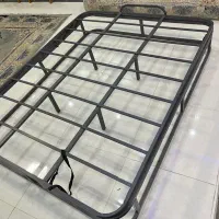 پایه تخت جکدار و تشک رویال دو نفره