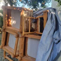 مبلمان ۸نفره با میز عسلی چوب نراد